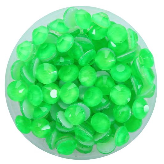 Neon Green Hot-fix Rhinestone | CrystAX **
