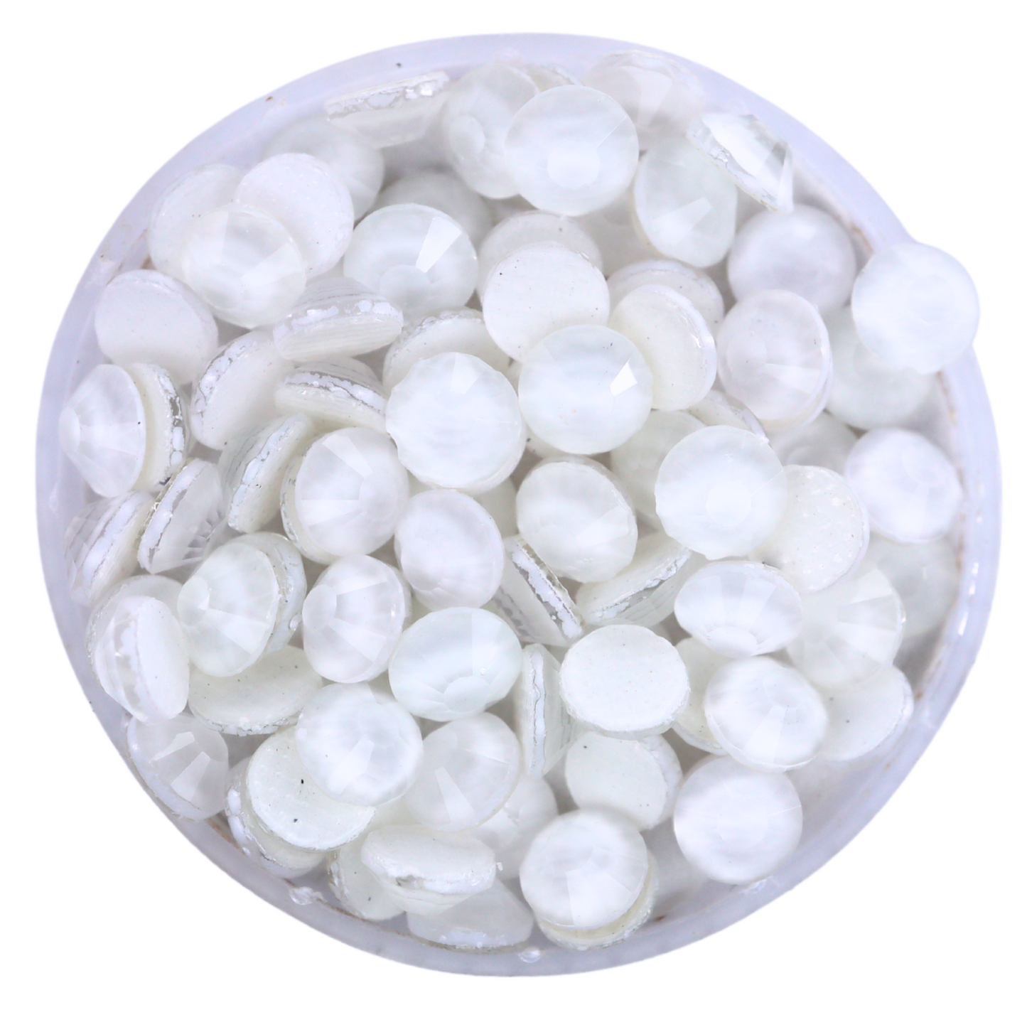 Neon White Hot-fix Rhinestone | CrystAX **