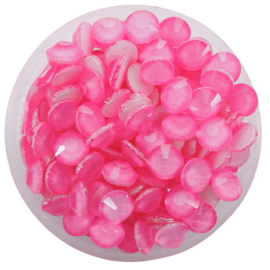 Neon Pink Hot-fix Rhinestone | CrystAX **
