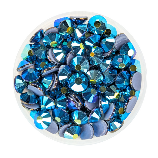 Black AB Hot-fix Rhinestone Probag | CrystAX*