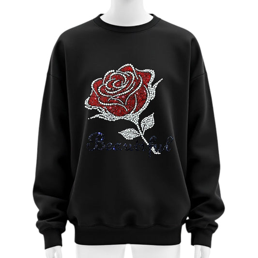 25032 Beautiful Rose w/ Pearls