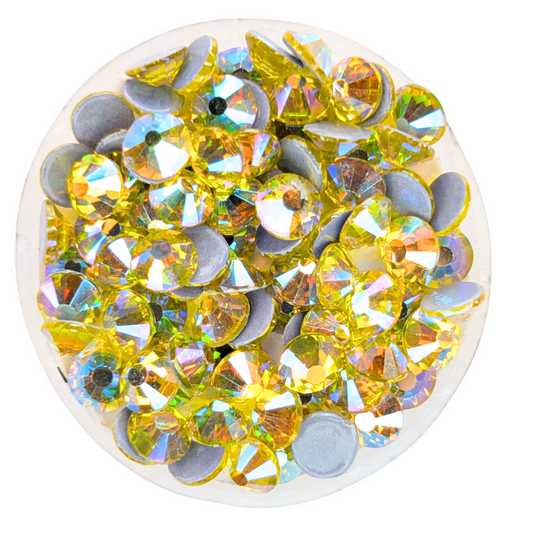 Citrine AB Hot-fix Rhinestone Probag | CrystAX*