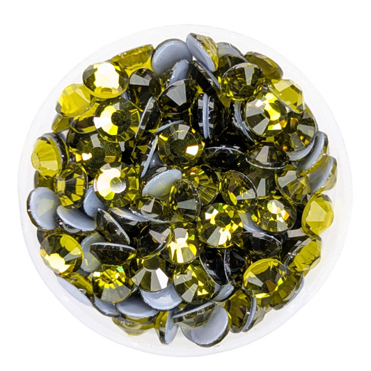 Olivine Hot-fix Rhinestone Probag | CrystAX