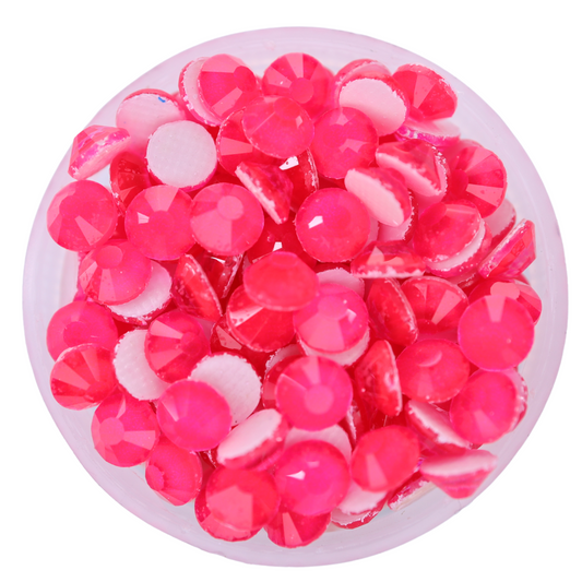 Neon Rosepink Hot-fix Rhinestone | CrystAX **