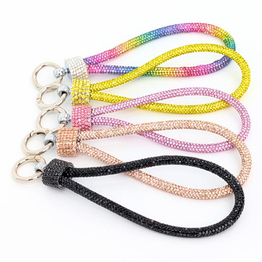 Dazzl Sparkle Luxe Wristlet Keychain