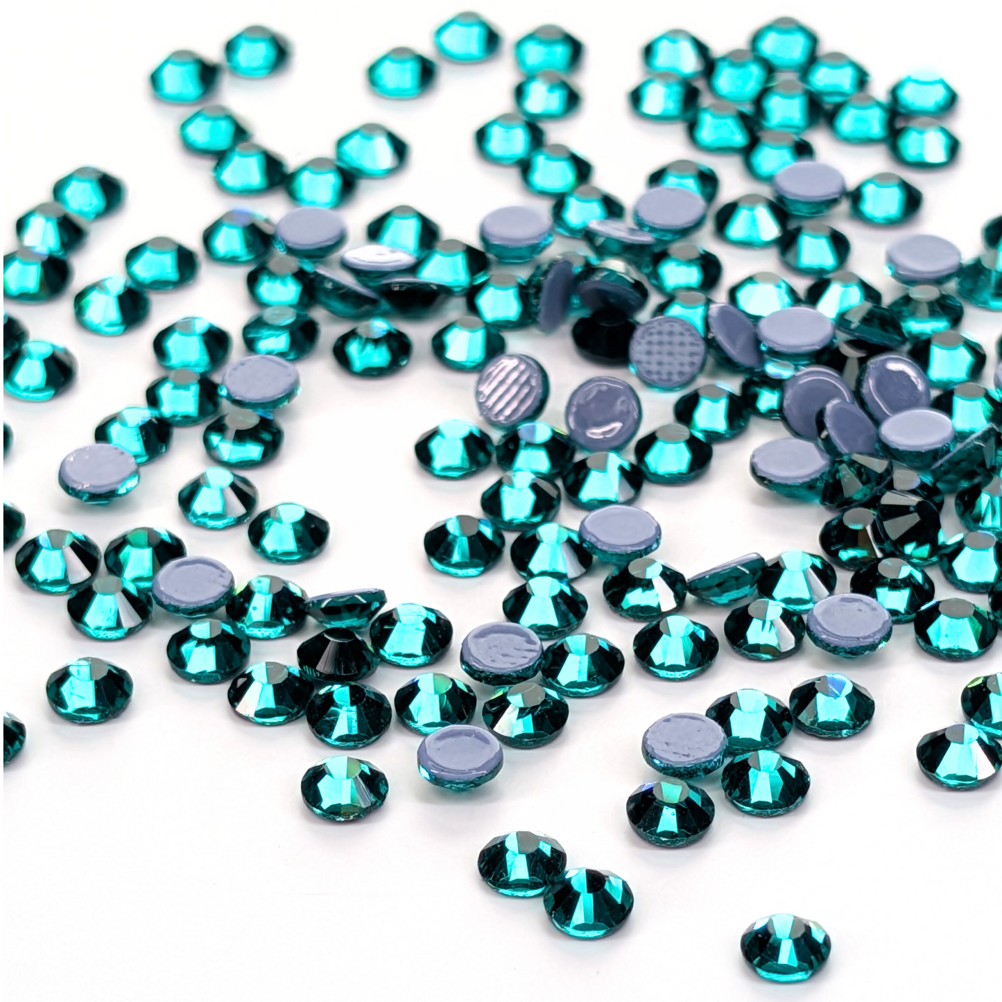 Blue Zircon Hot-fix Rhinestone Probag | CrystAX