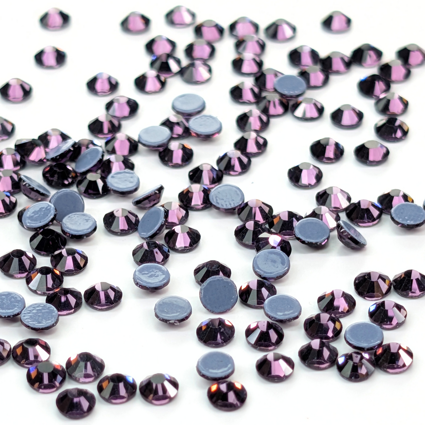 Tanzanite Hot-fix Rhinestone Probag | CrystAX*