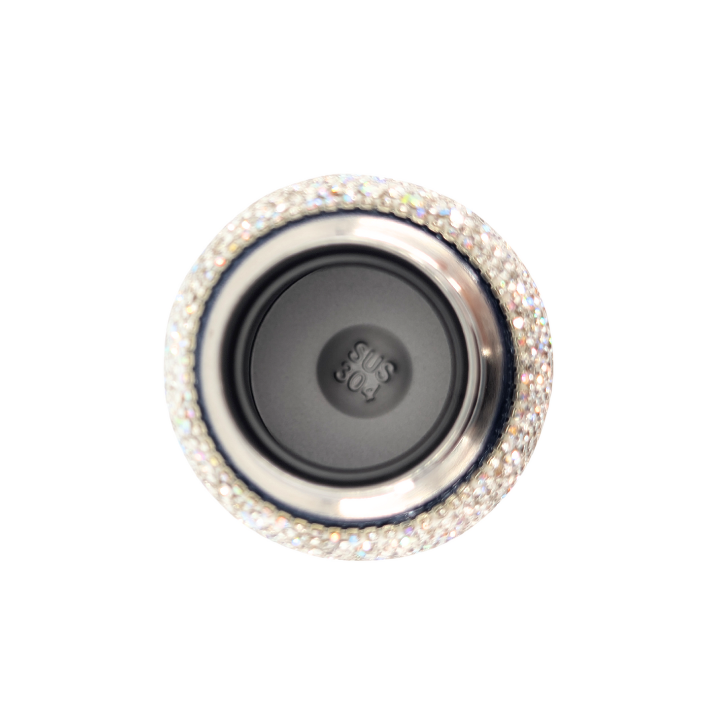 Sparkly Rhinestone Stainless Steel Water Bottle