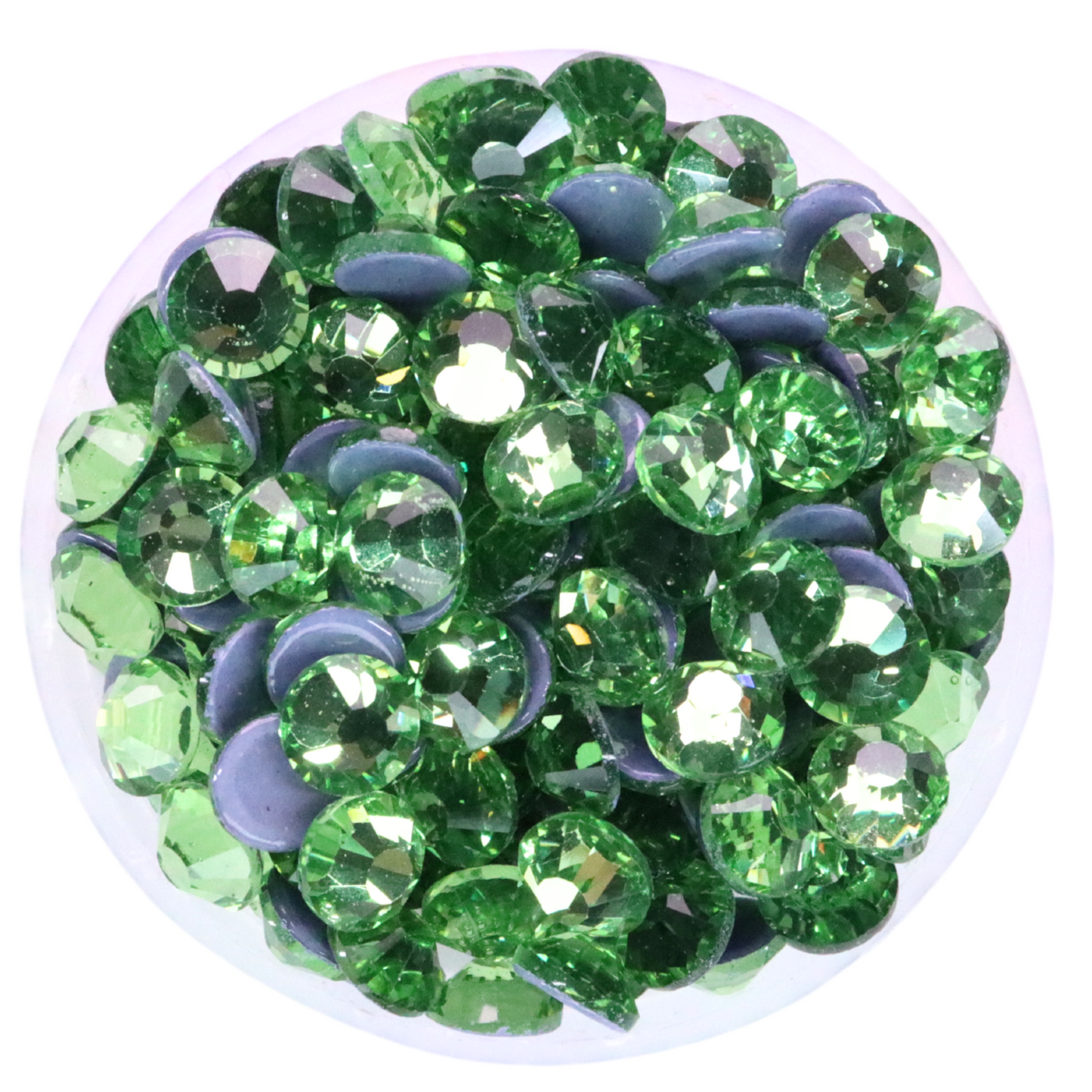 Peridot Hot-fix Rhinestone Probag | CrystAX