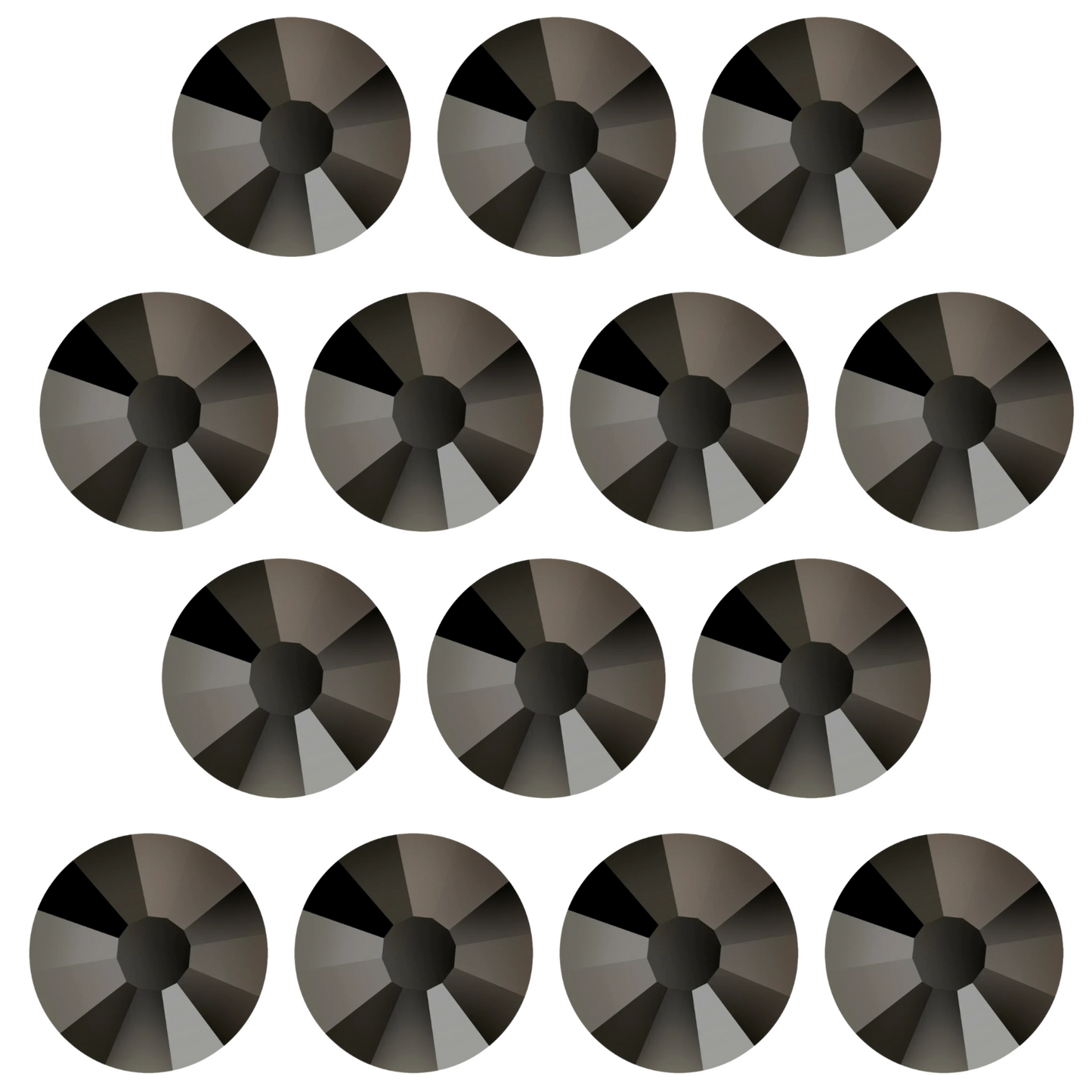Hematite Hot-fix Rhinestone Minibag | CrystAX