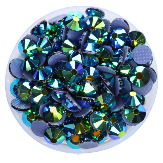 Scarabaeus Green Hot-fix Rhinestone | CrystAX **