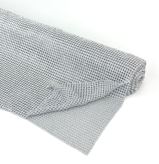 Non-Hotfix Rhinestone Chainmail | 2mm (SS6 Rhinestone) | 12.6" x 47.24"