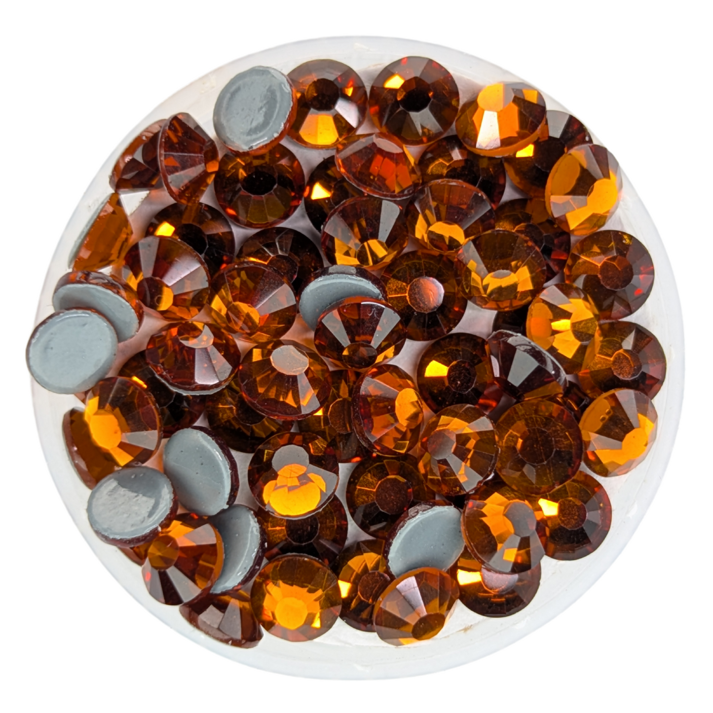 Brown Hot-fix Rhinestone Minibag | CrystAX**