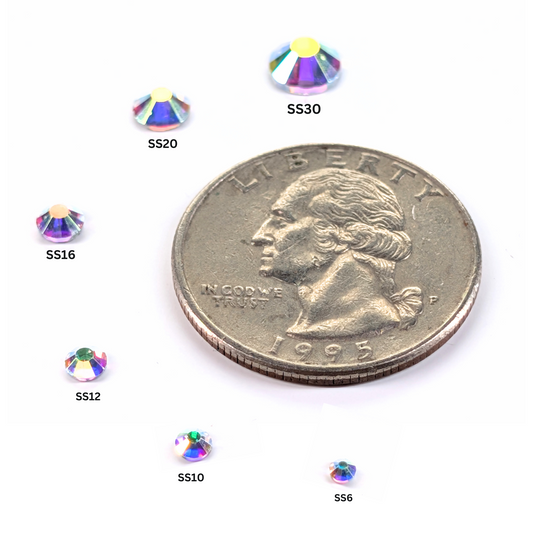 Neon Pink Hot-fix Rhinestone | CrystAX **