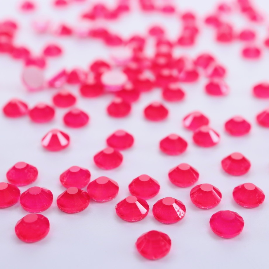 Neon Pink Hot-fix Rhinestone | CrystAX **