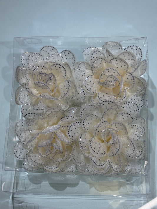 Rhinestone Flower Set