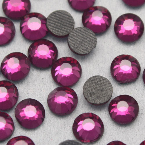 Fuchsia | LA Wings Hot-fix Rhinestones