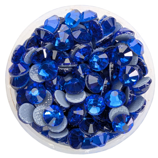 Sapphire Hot-fix Rhinestone Polybag | CrystAX