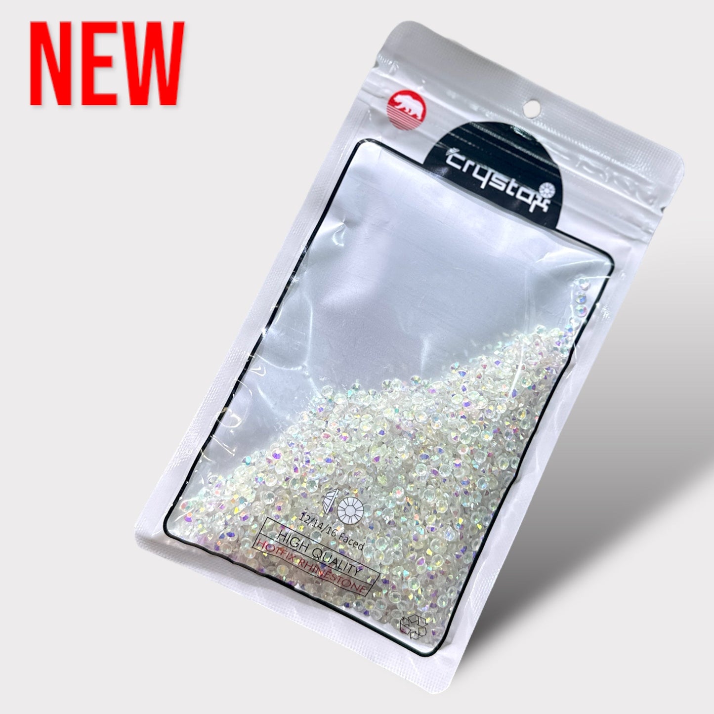 Transparent Hot-fix Rhinestone | CrystAX **