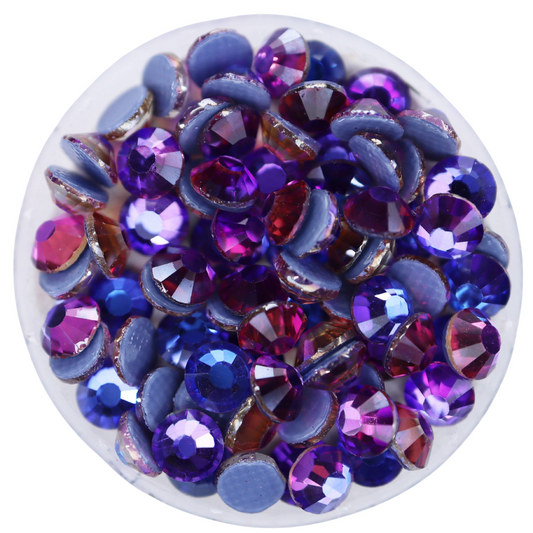 Purple Velvet Hot-fix Rhinestone | CrystAX **