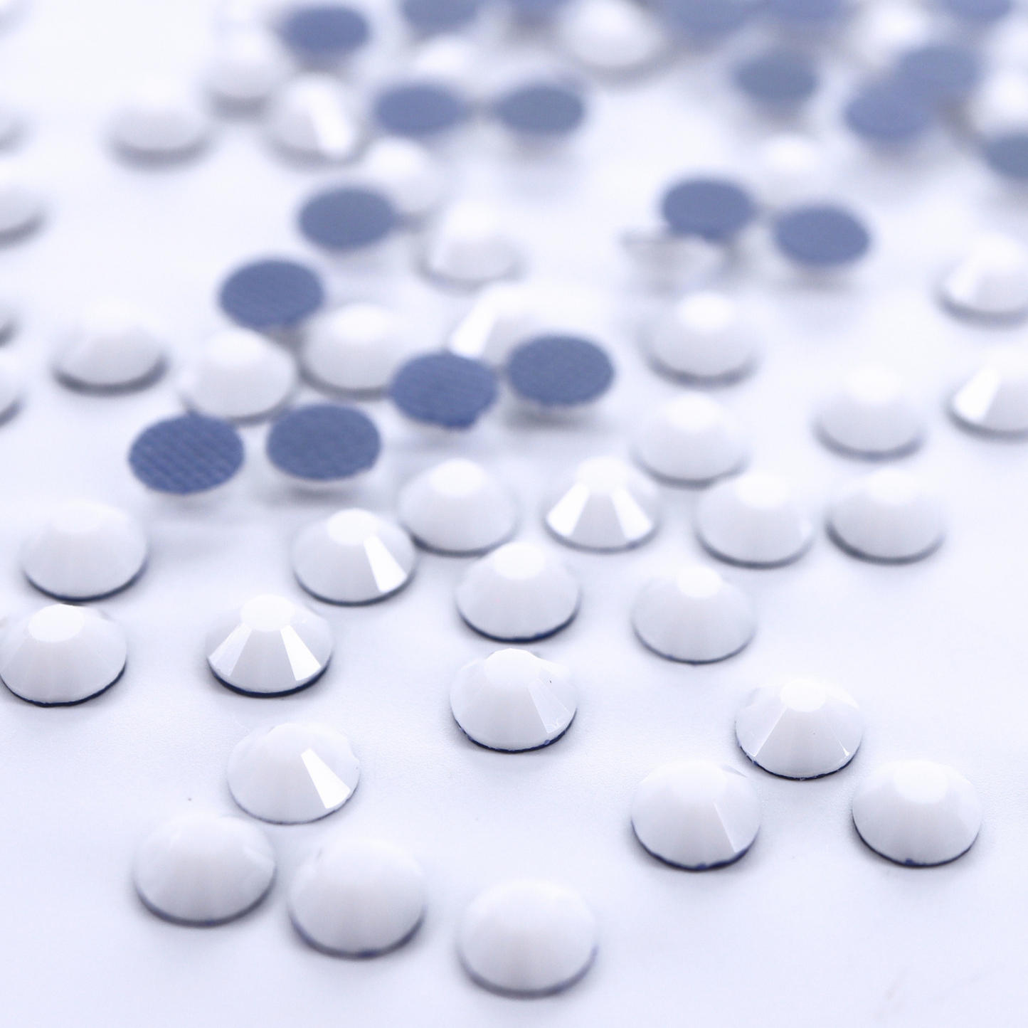 Solid White Hot-fix Rhinestone | CrystAX **