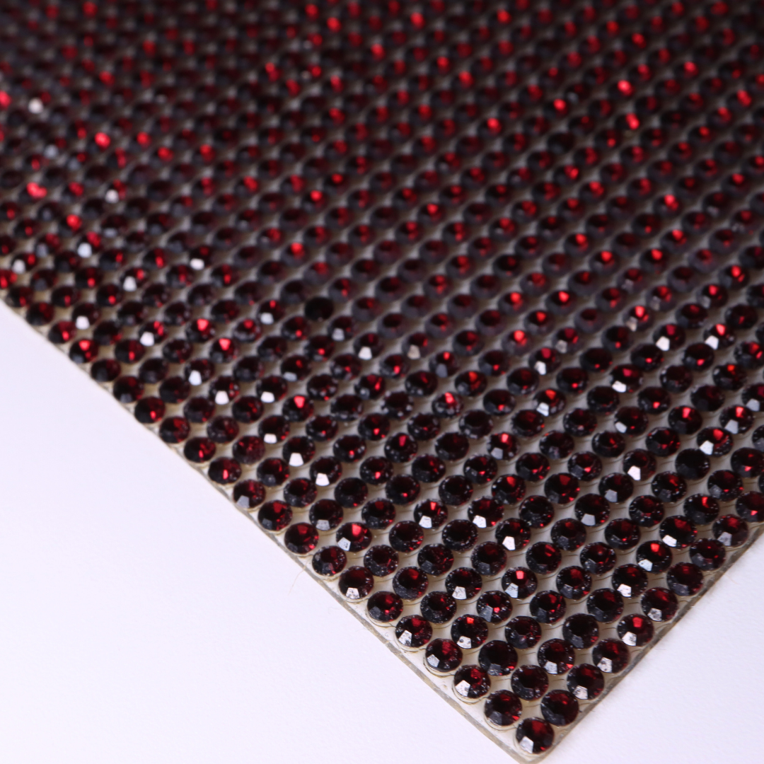 Hotfix Rhinestone Mesh | 9 ½” x 15 ½” Sheet