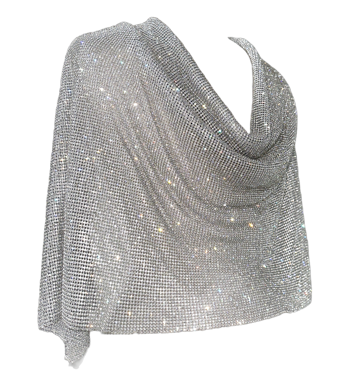 Non-Hotfix Rhinestone Chainmail | 2mm (SS6 Rhinestone) | 12.6" x 47.24"
