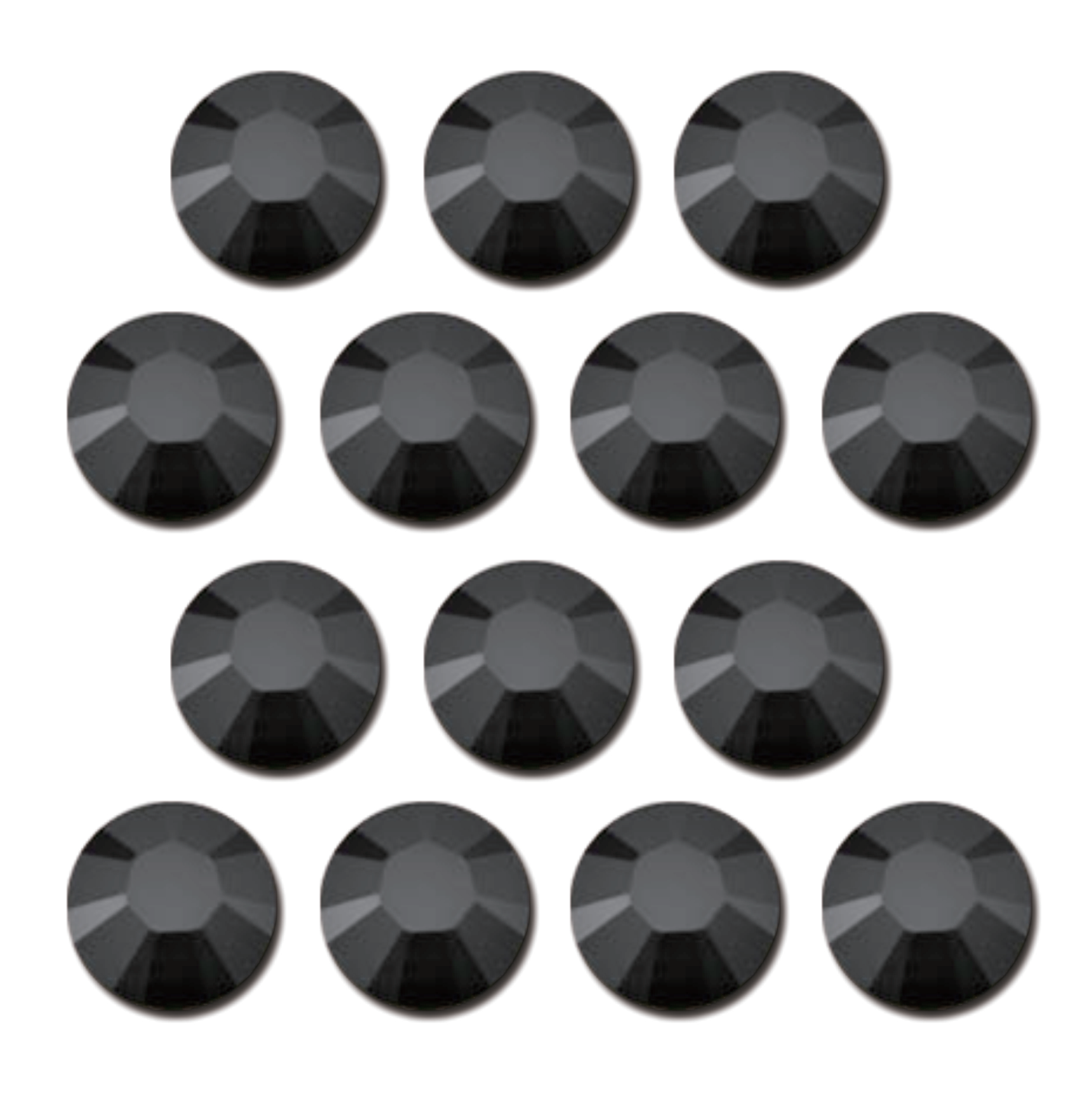 Dark Hematite Hot-fix Rhinestone Minibag | CrystAX