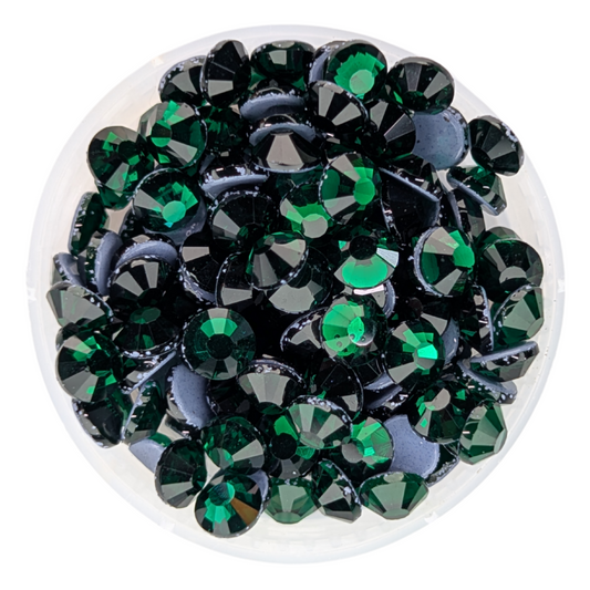 Emerald Hot-fix Rhinestone Minibag | CrystAX