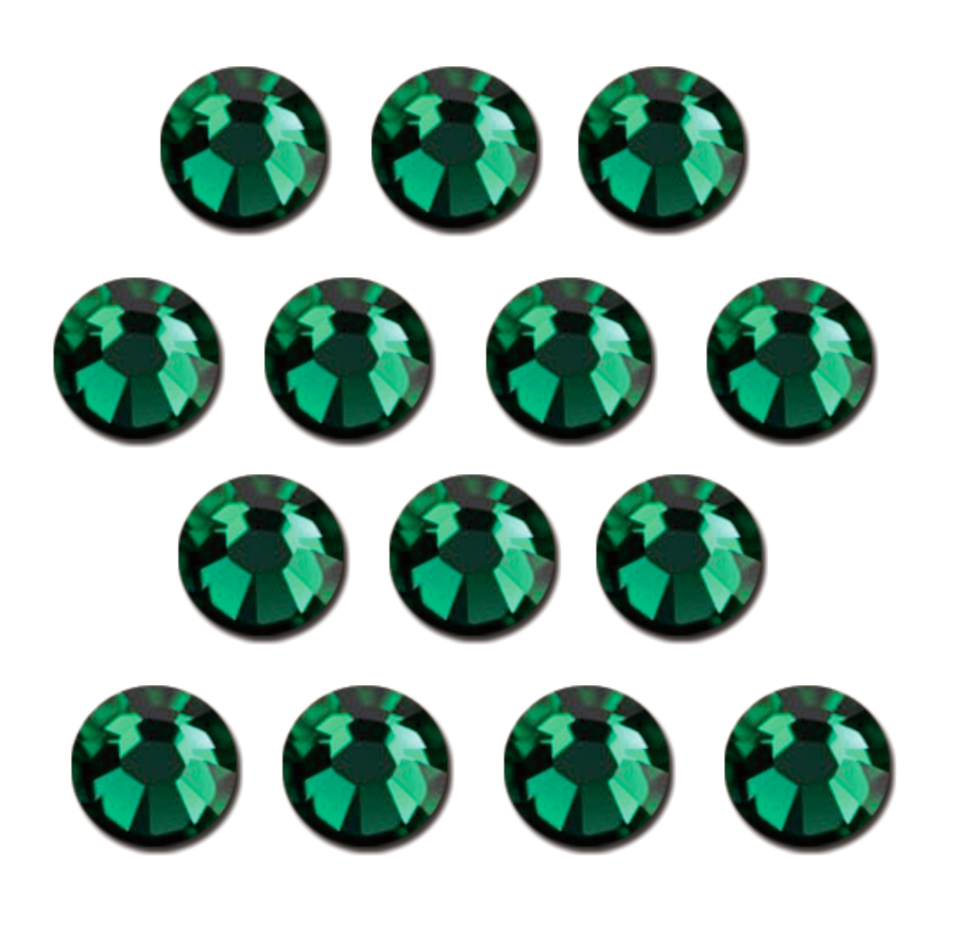 Emerald Hot-fix Rhinestone Minibag | CrystAX