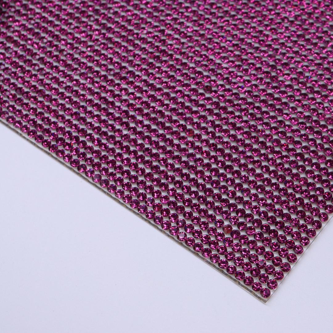 Hotfix Rhinestone Mesh | 9 ½” x 15 ½” Sheet