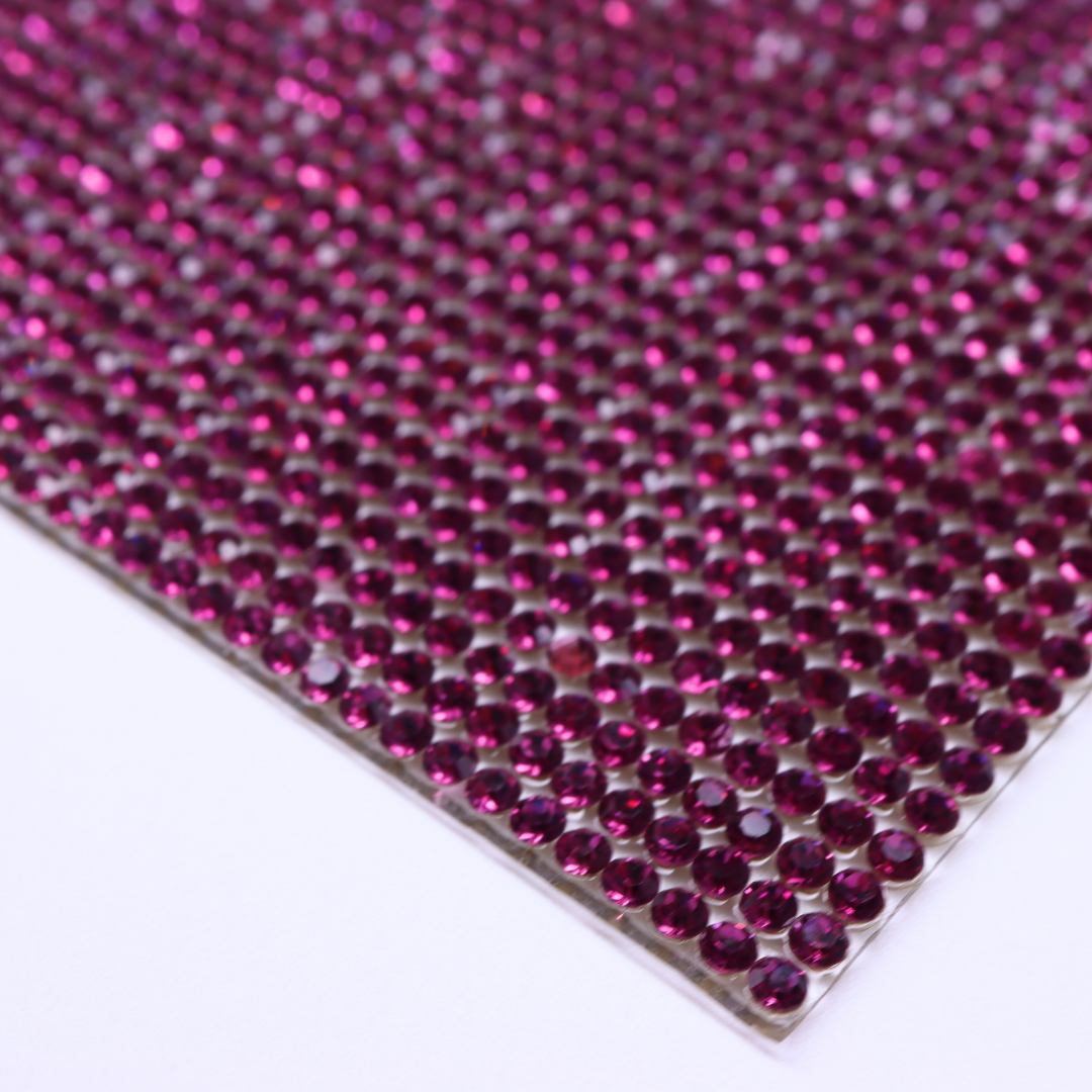 Hotfix Rhinestone Mesh | 9 ½” x 15 ½” Sheet