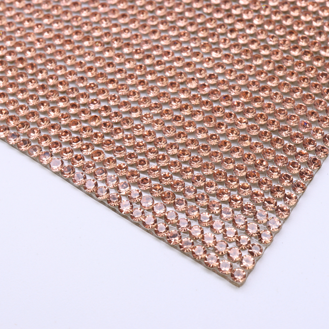 Hotfix Rhinestone Mesh | 9 ½” x 15 ½” Sheet