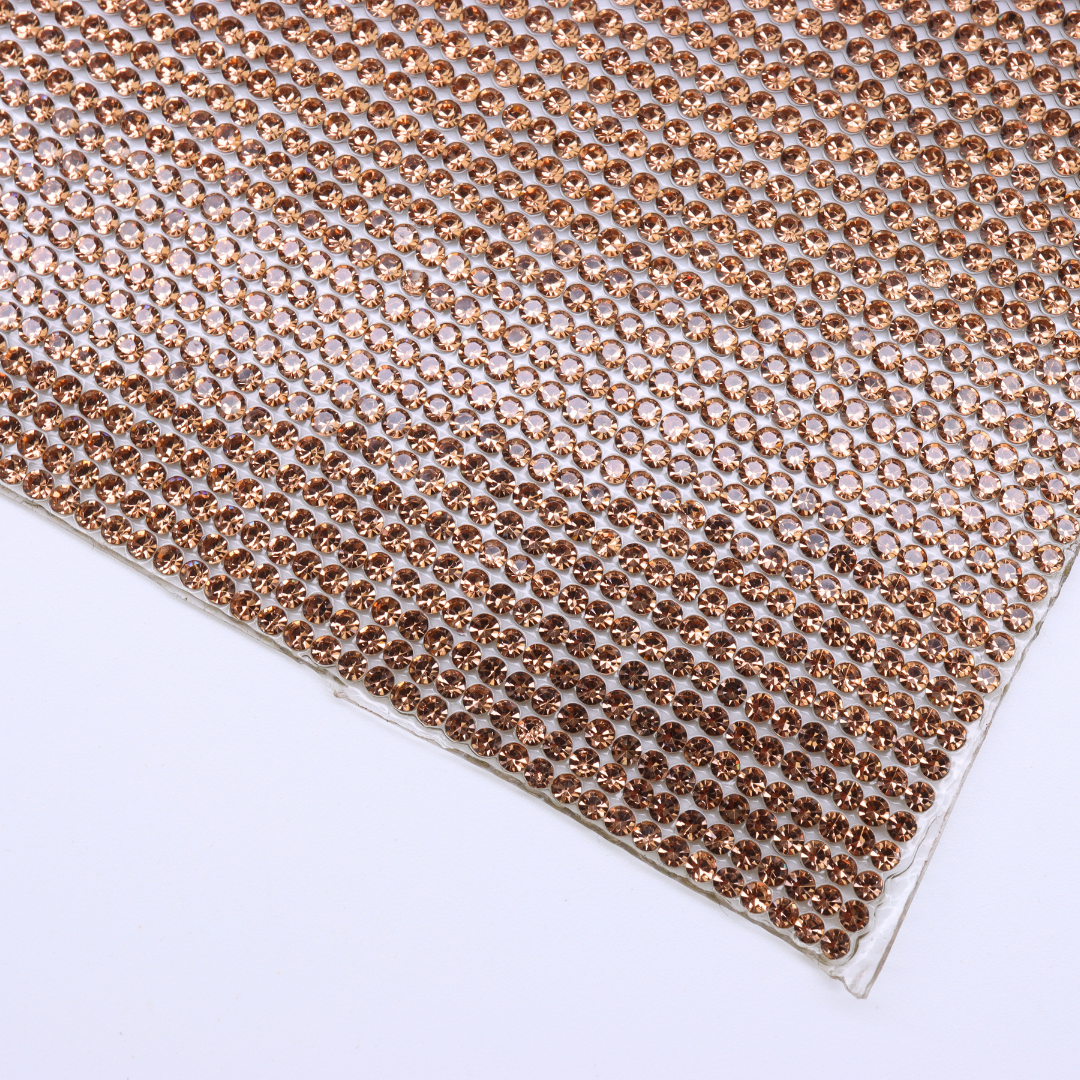 Hotfix Rhinestone Mesh | 9 ½” x 15 ½” Sheet