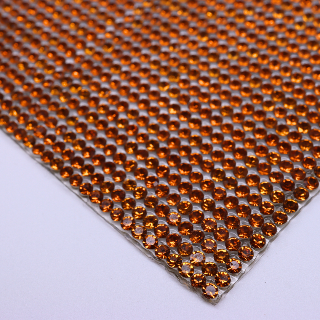Hotfix Rhinestone Mesh | 9 ½” x 15 ½” Sheet