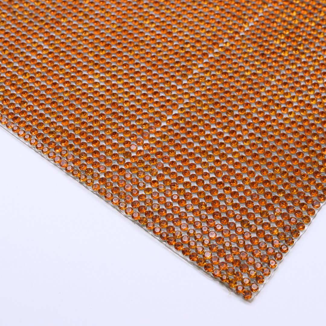 Hotfix Rhinestone Mesh | 9 ½” x 15 ½” Sheet