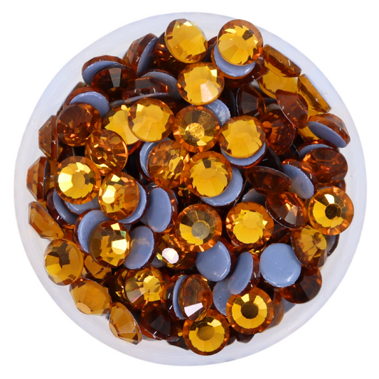 Topaz Hot-fix Rhinestone Minibag | CrystAX