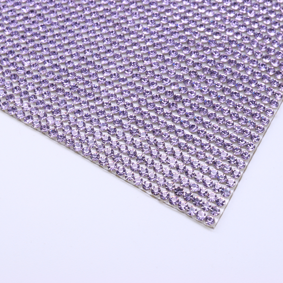 Hotfix Rhinestone Mesh | 9 ½” x 15 ½” Sheet