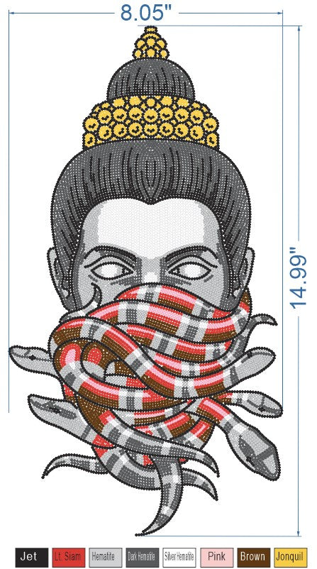 21078 Medusa With Snake