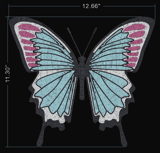 22009 Blue Butterfly / Dozen