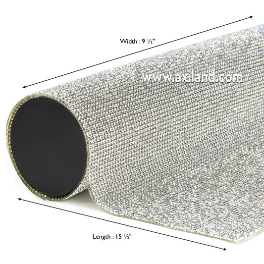 Hotfix Rhinestone Mesh | 9 ½” x 15 ½” Sheet