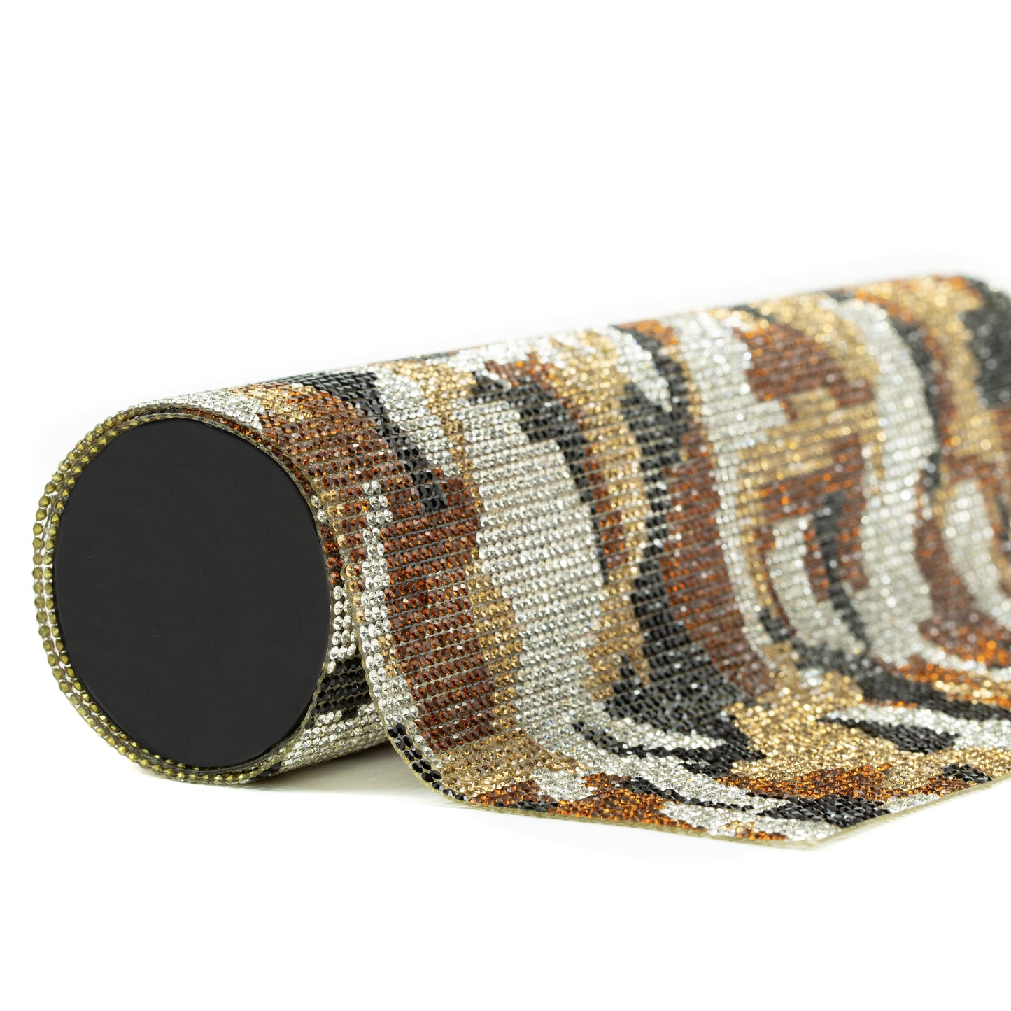 Camouflage Rhinestone Mesh | 9 ½” x 15 ½” Sheet CLERANCE