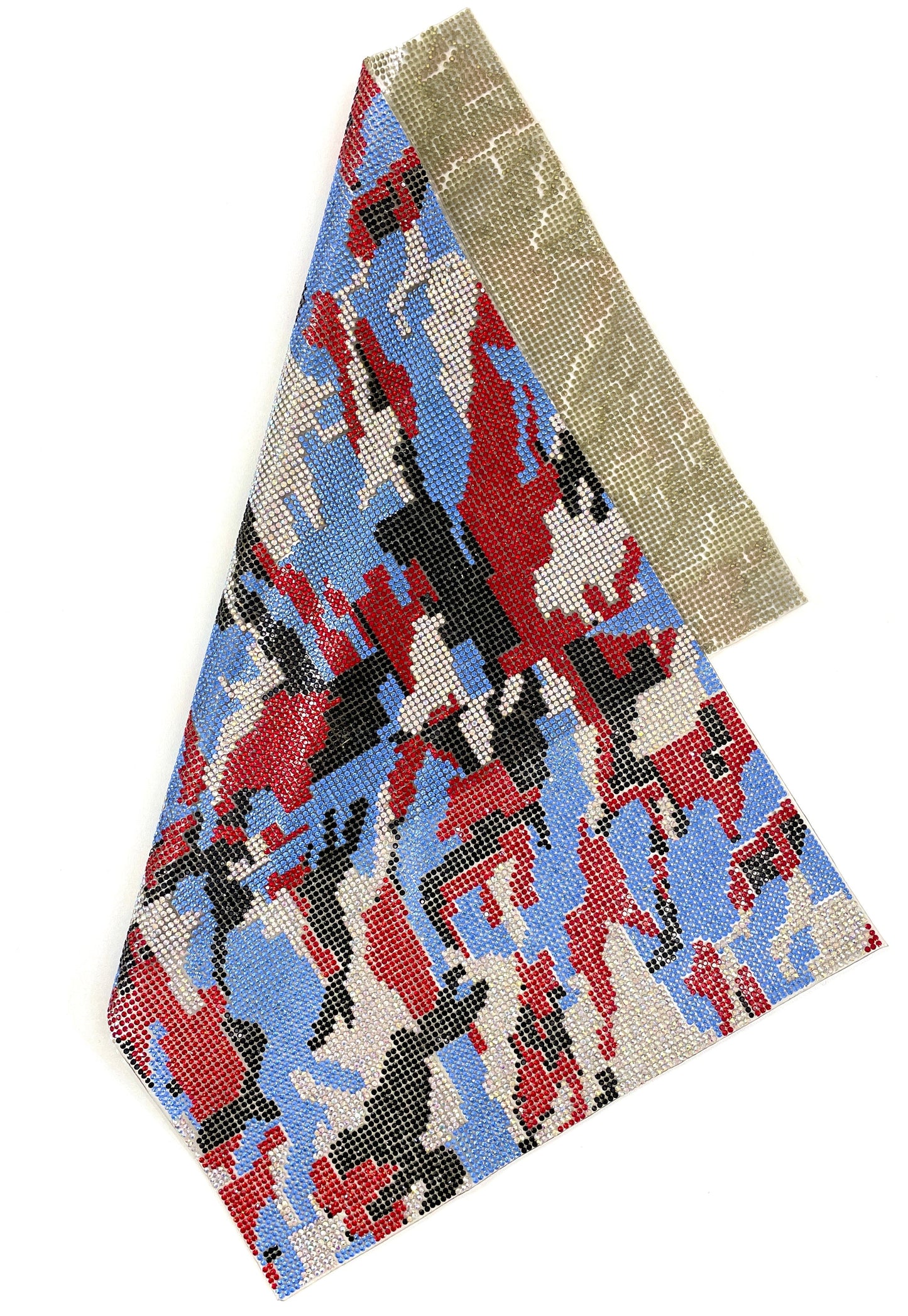 Camouflage Rhinestone Mesh | 9 ½” x 15 ½” Sheet CLERANCE