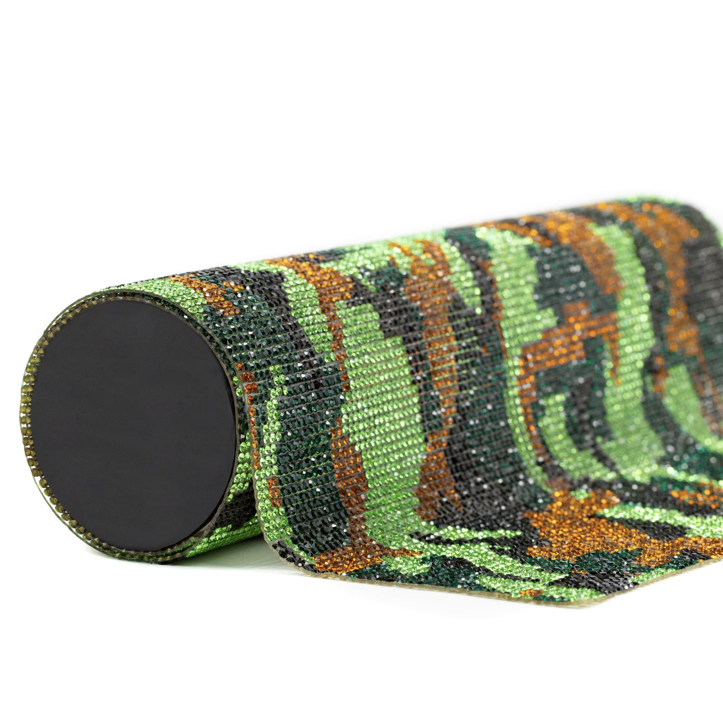 Camouflage Rhinestone Mesh | 9 ½” x 15 ½” Sheet CLERANCE