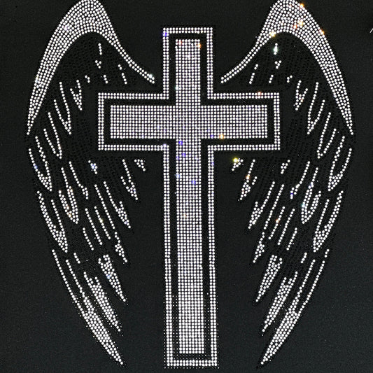 22012 Cross With Wings