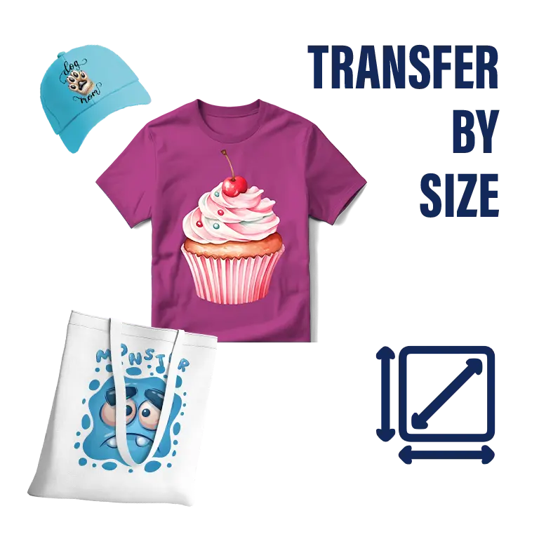 Custom DTF Transfers by Size - Axiland DTF