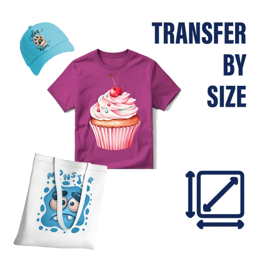 Custom DTF Transfers by Size - Axiland DTF