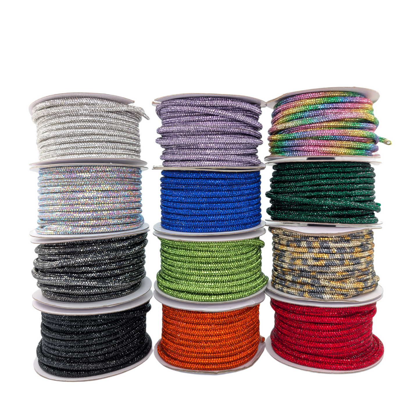 6MM Rhinestone String Rope By Roll