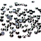 Dark Hematite Hot-fix Rhinestone Probag | CrystAX