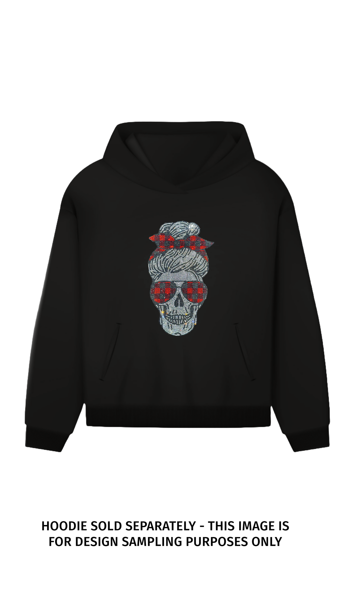 24006 Plaid Punk Skull